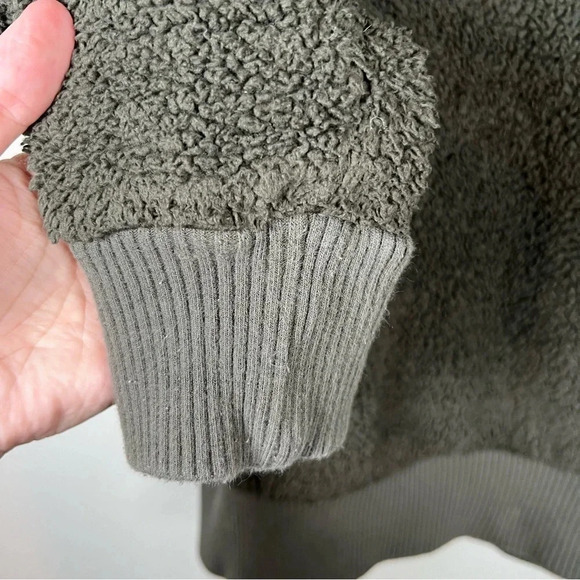 Athleta Gray Fleece Hoodie - Picture 5 of 11